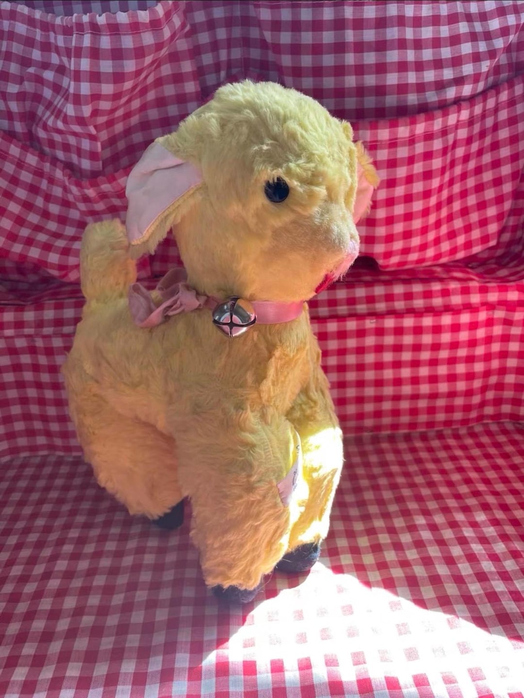 Vintage Gund Lamb Stuffed Plush Toy - Etsy