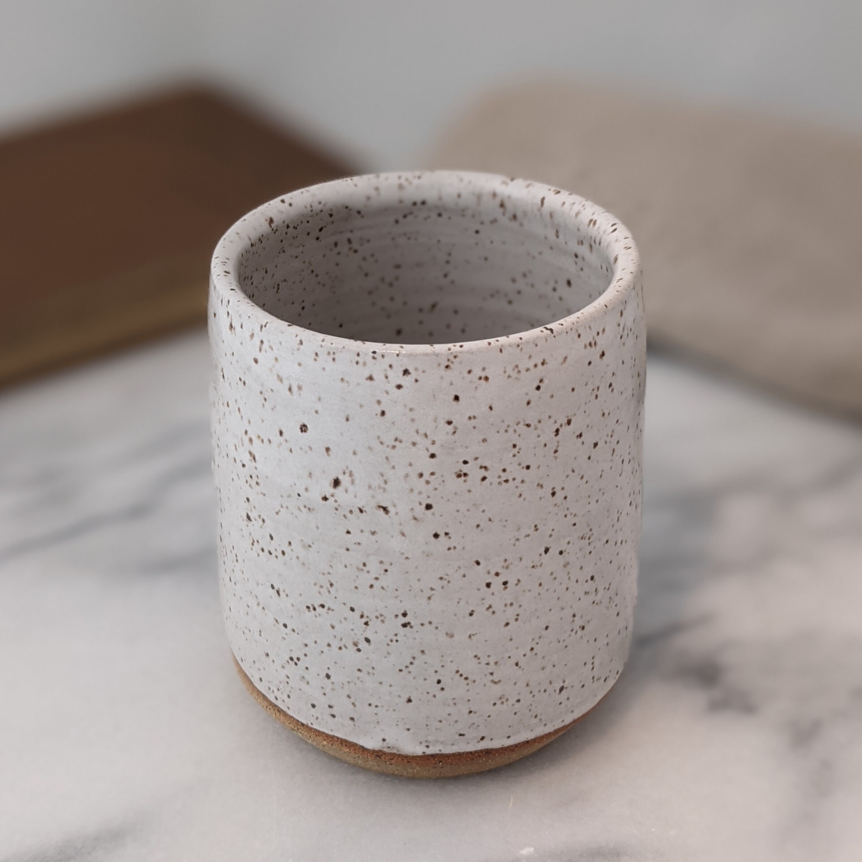14 oz Handmade Ceramic Mug No Handle 14 oz Pottery Mug | Etsy