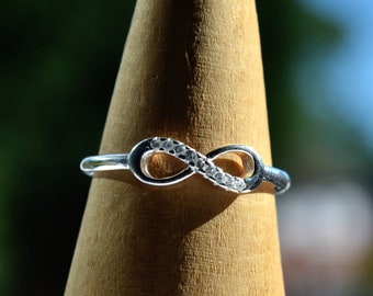 ☆nff☆ silver radience ringnavy 63 silver radience ring-navy - nff