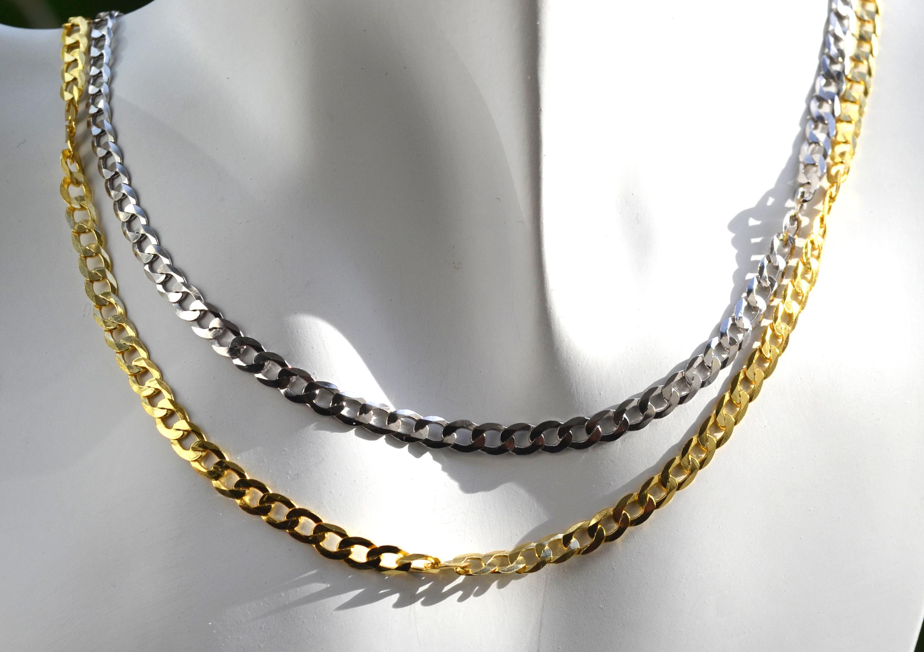 SILVER925 FLAT LINK GOLD NECKLACE/シルバー il_fullxfull.6357410565_kkct.jpg