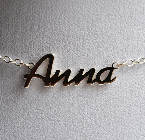 Personalised script necklace deals