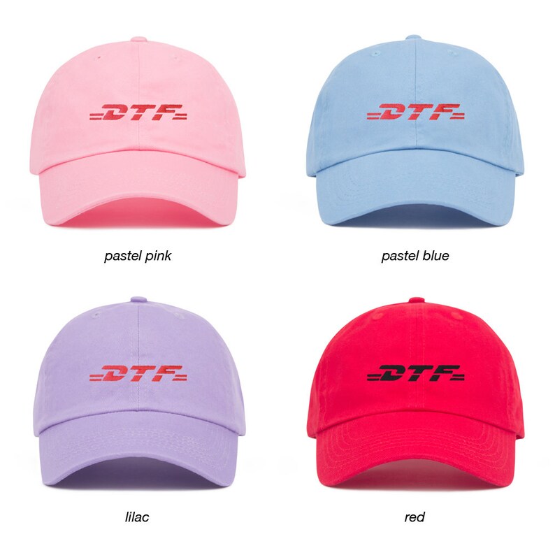 DTF Dad Hat DDLG Clothing Tumblr Aesthetic Tumblr Clothing Logo Clothing Aesthetic Clothing Baseball Hat VSCO Clothing