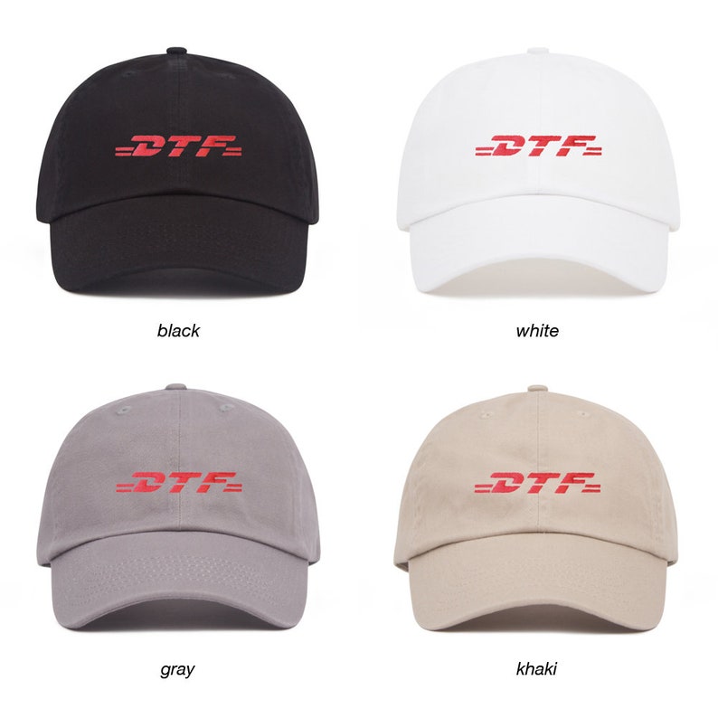 DTF Dad Hat DDLG Clothing Tumblr Aesthetic Tumblr Clothing Logo Clothing Aesthetic Clothing Baseball Hat VSCO Clothing