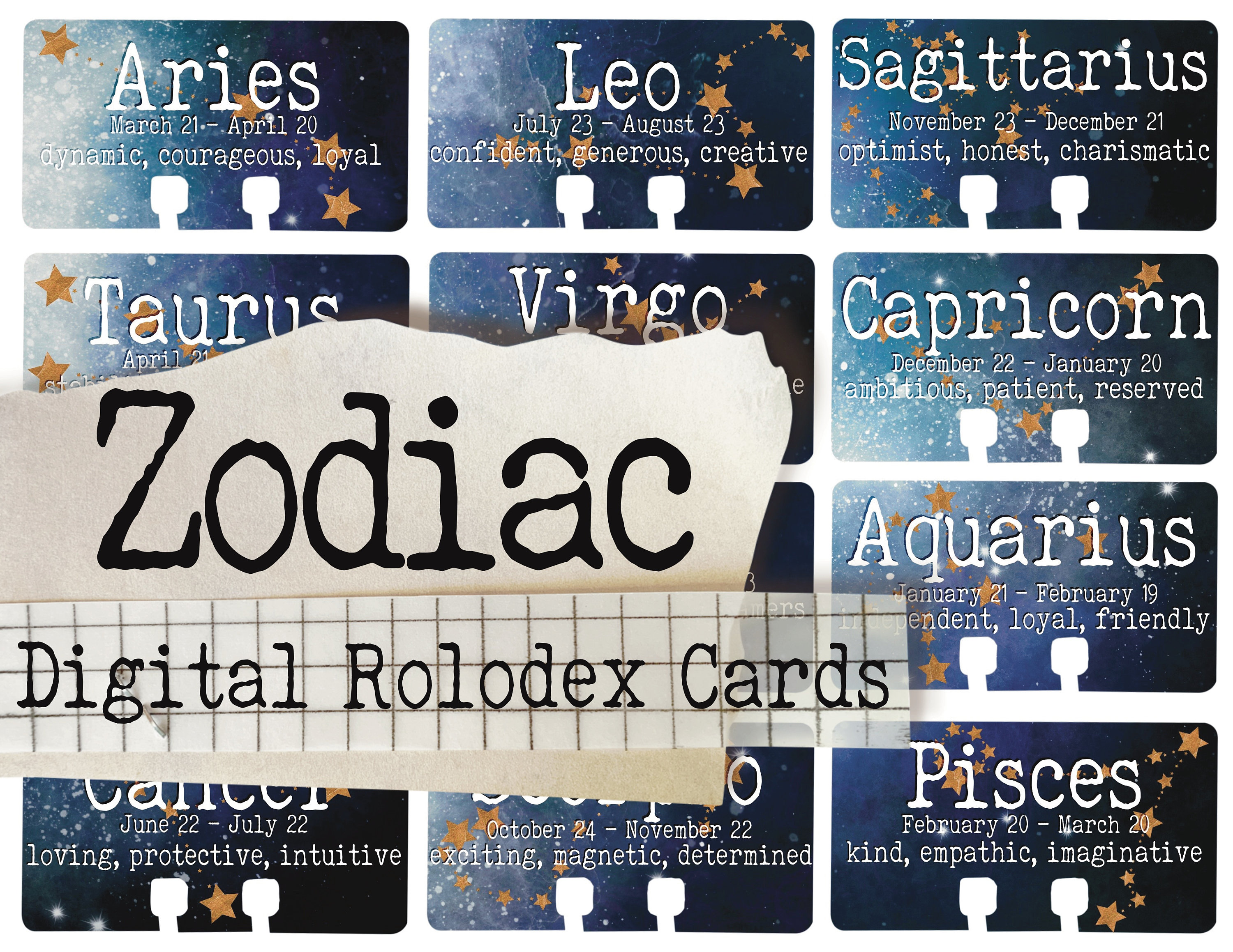 Journaling Stickers Astrology