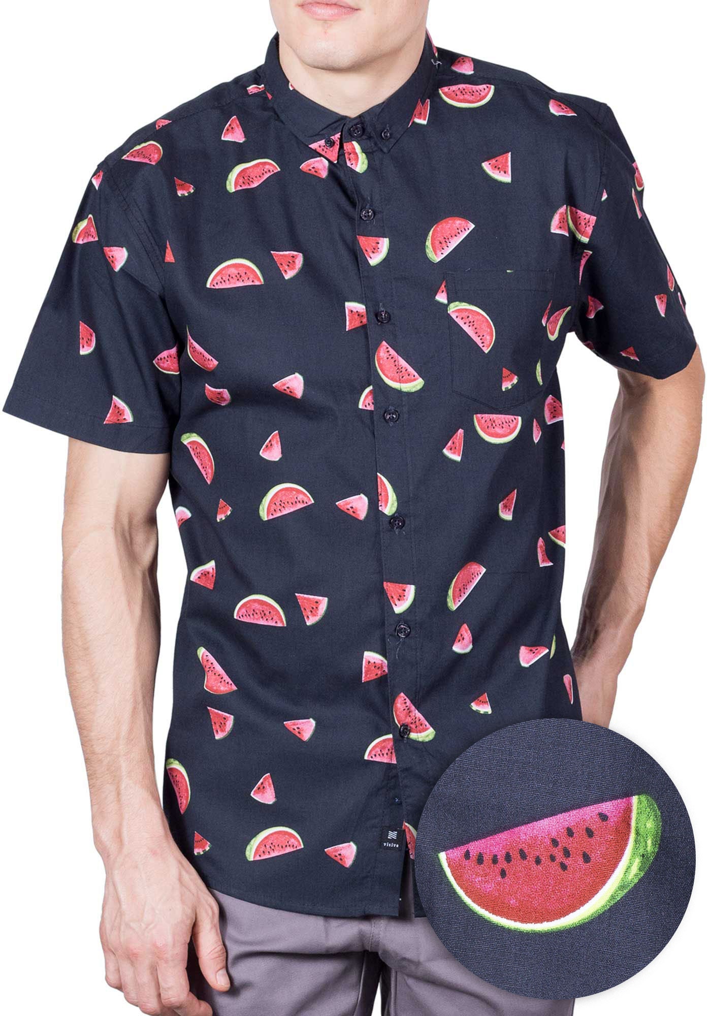 Mens watermelon button up shirt Clearance
