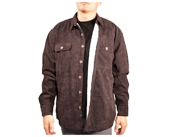 Vintage 90s: Levi's Corduroy Trucker Jacket - 70500 - Purple Color