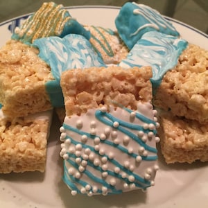 Chocolate covered Rice Krispies
