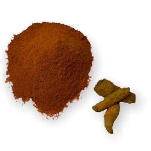 Powdered Turmeric Curcuma Freshly Ground to Order Curcuma Longa Curcuma Aromatica Haldi Manjal Halad Yellow Root Kamin Kaha Kurkum