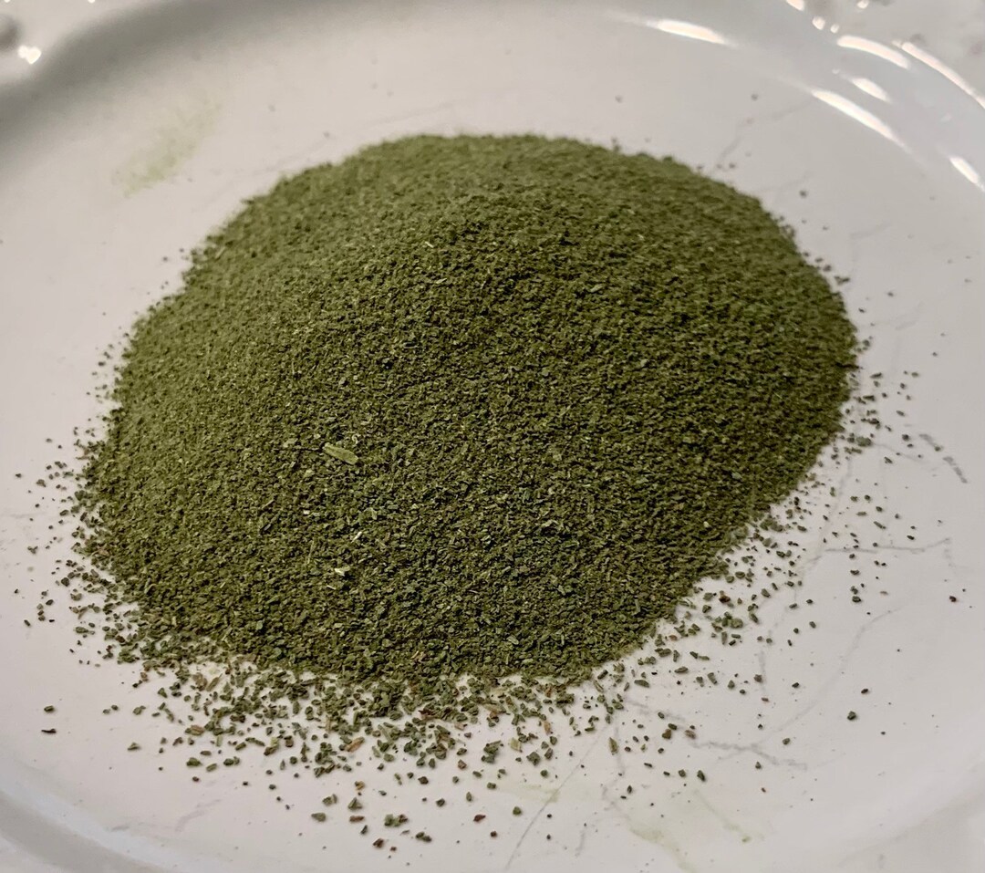 Dried Tarragon Powder Leaves Artemisia Dracunculus Picked Fresh Dried