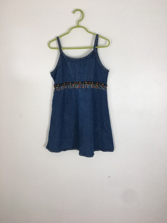 girls blue jean dresses