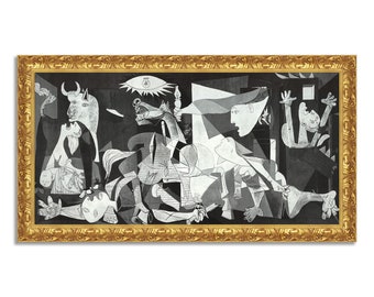 Pablo Picasso Quadri Stampa su tela-Picasso Riproduzione Quadri Famosi-Moderni Picasso Poster e stampe-Picasso Opere d'arte famose(Donna con libro)30x42cm(12x17in)portafoto