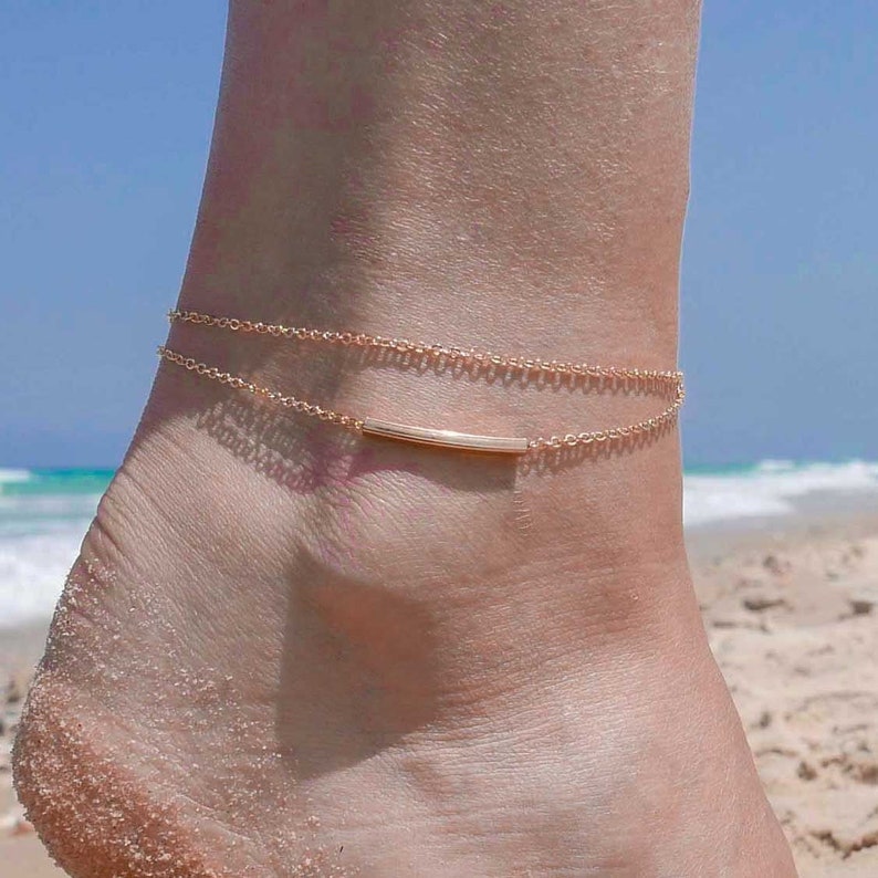 Chain Anklet Chain Anklet Gold Gold Anklets For Women Simple Anklet Women/'s Beach Foot Jewelry Gold Chain Ankle Bracelet Gold Anklet