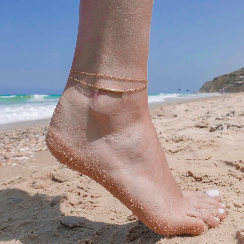 Chain Anklet Chain Anklet Gold Gold Anklets For Women Simple Anklet Women/'s Beach Foot Jewelry Gold Chain Ankle Bracelet Gold Anklet