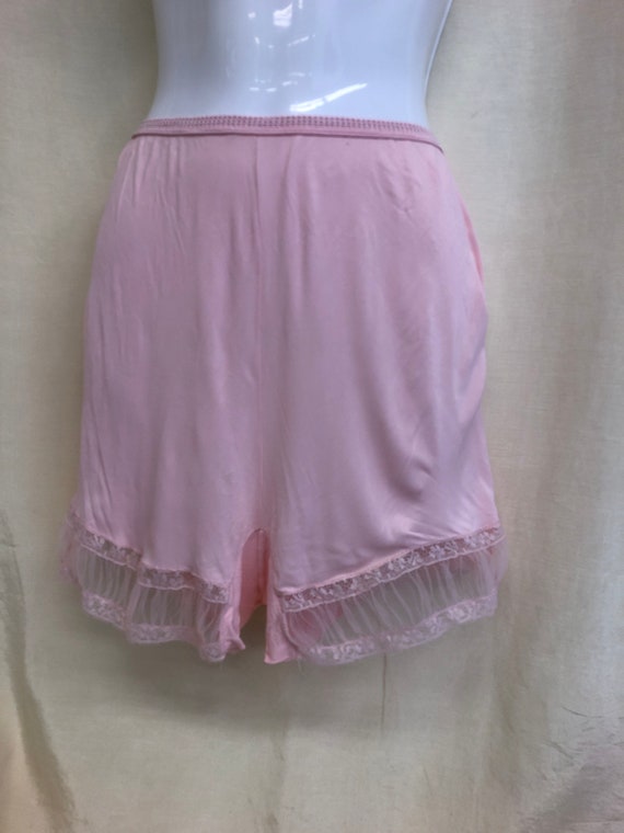 Vintage 1950 Tap Pants - Pink - Sheer - Nylon - De