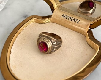 Vintage 1959 Class Ring in 10k Gold Size 5.75 / L, by Josten - Etsy