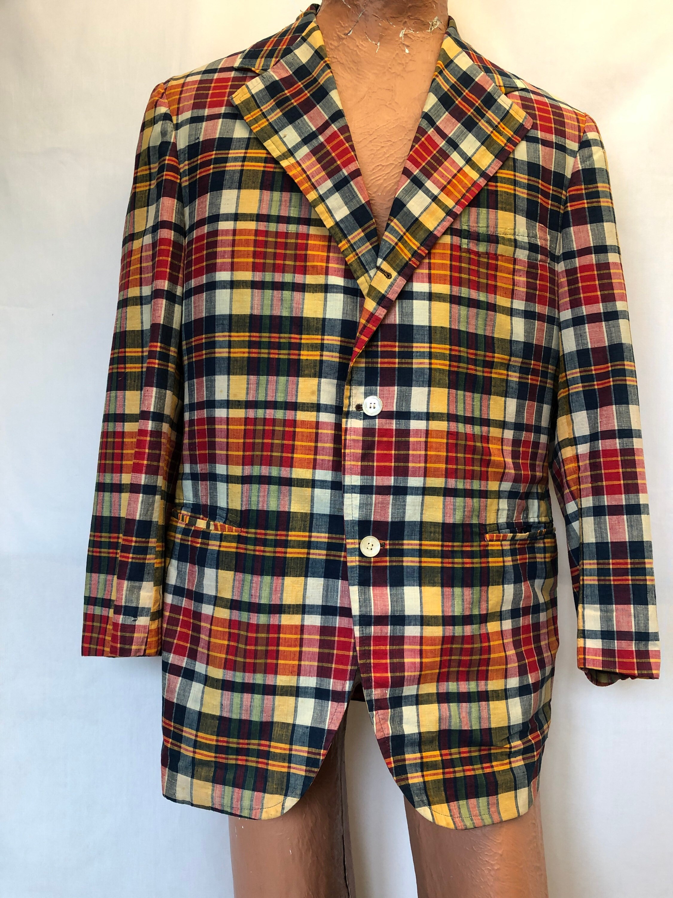 Madras Jacket - Etsy