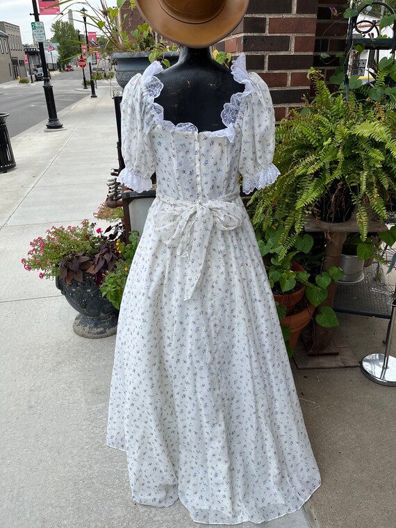 Gunne sax cottagecore long peasant dress with lac… - image 3