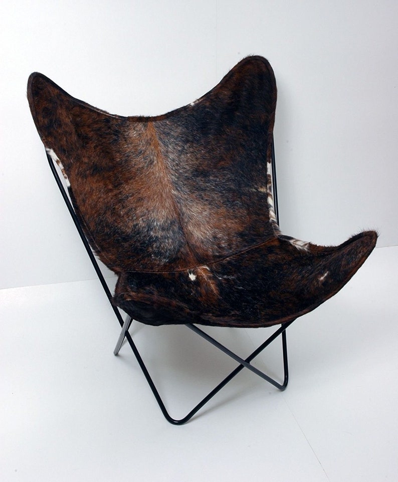 Classic Cover Cowhide Leather BKF Butterfly Chair Only Cover.