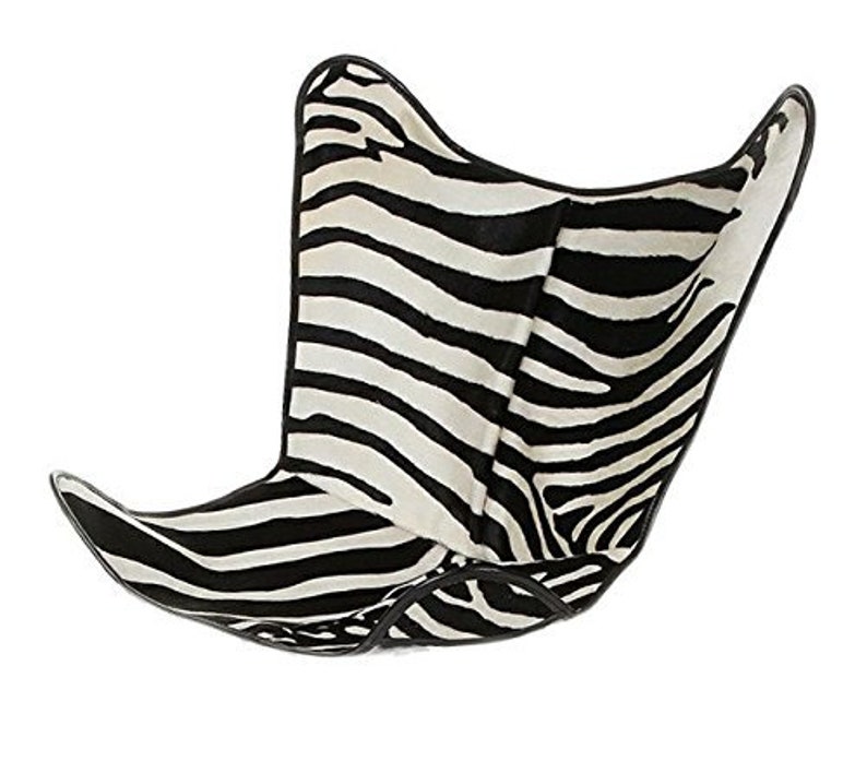 Classic Cover Cowhide Leather BKF Butterfly Chair Only Cover.