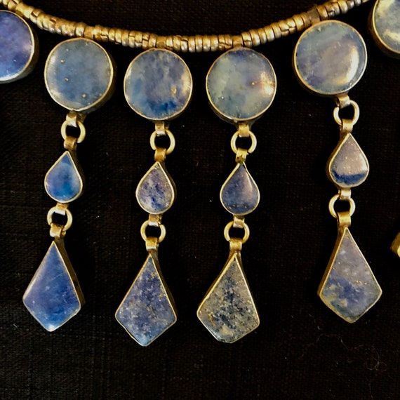 Antique Lapis Necklace - image 4