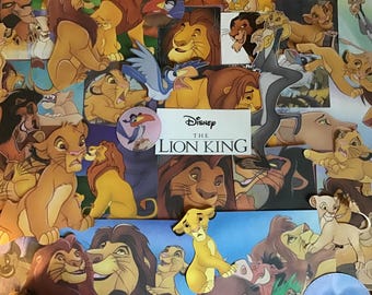 Disney Lion King - 65 piece bumper paper ephemera pack- ideal for craft