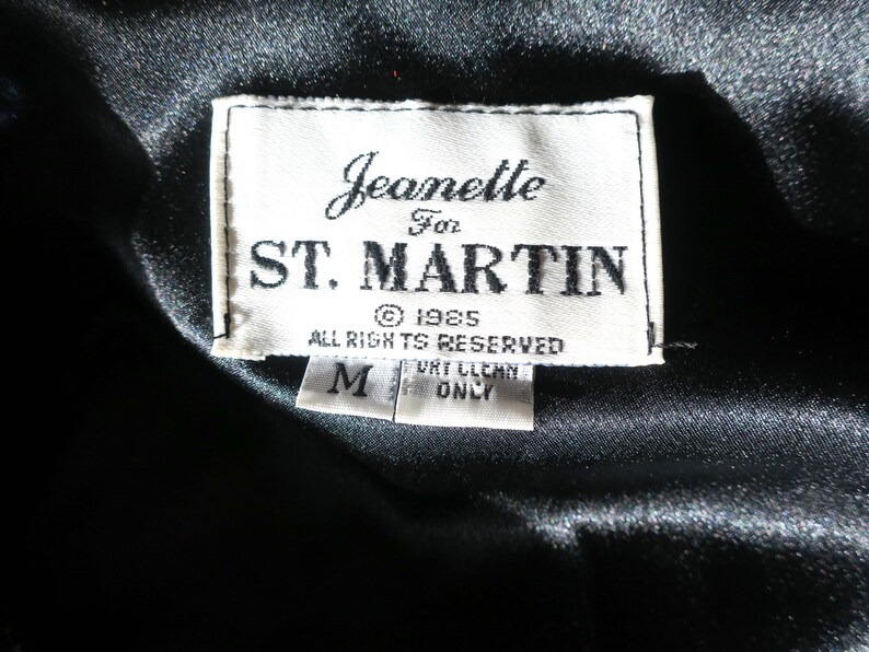 Vintage 1980s Jeanette for St Martin 1985 Sequin Top Green Purple Designer Mermaid Glam Medium Irridescent