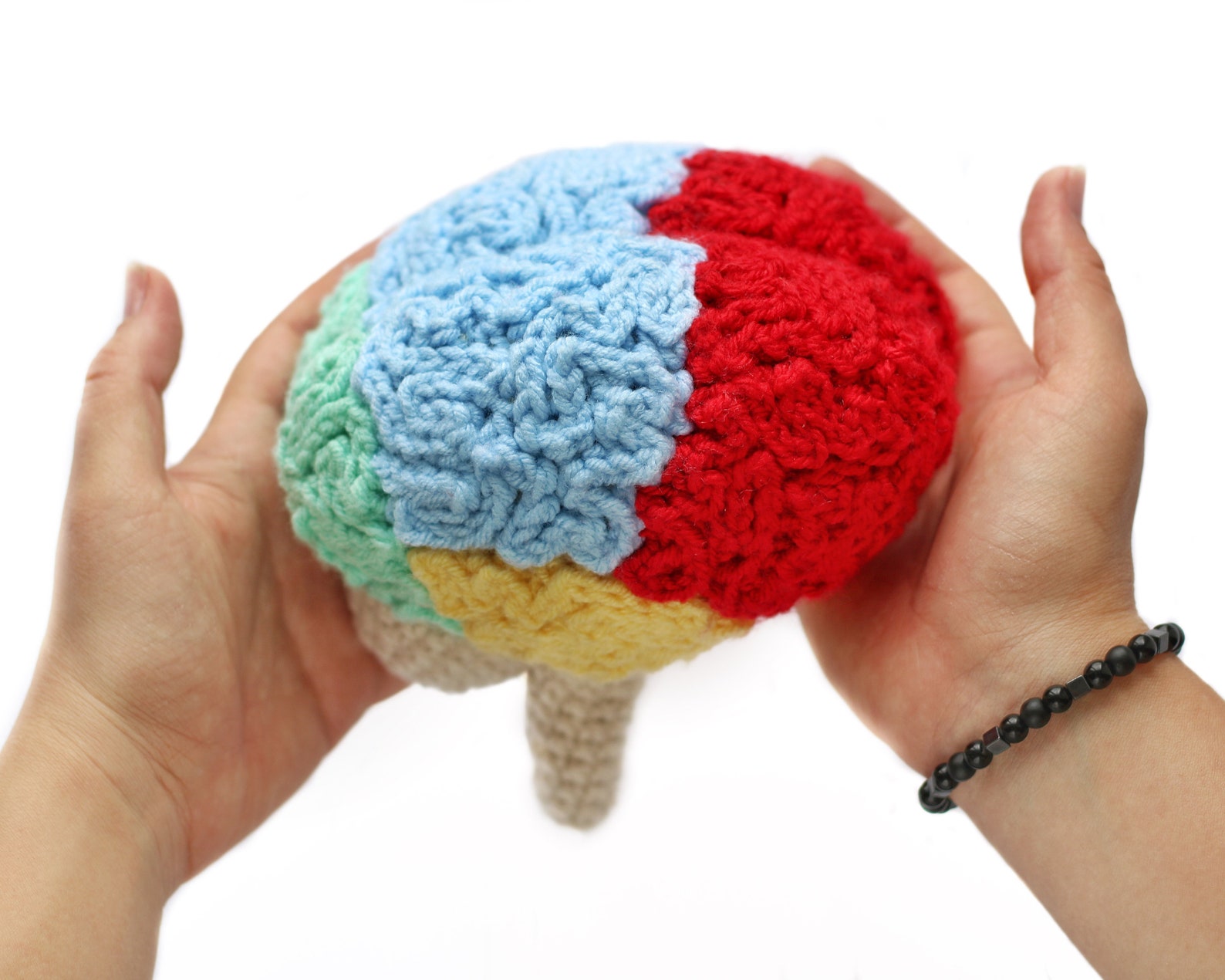 Anatomical Crochet Human Brain Pattern Amigurumi Realistic Etsy