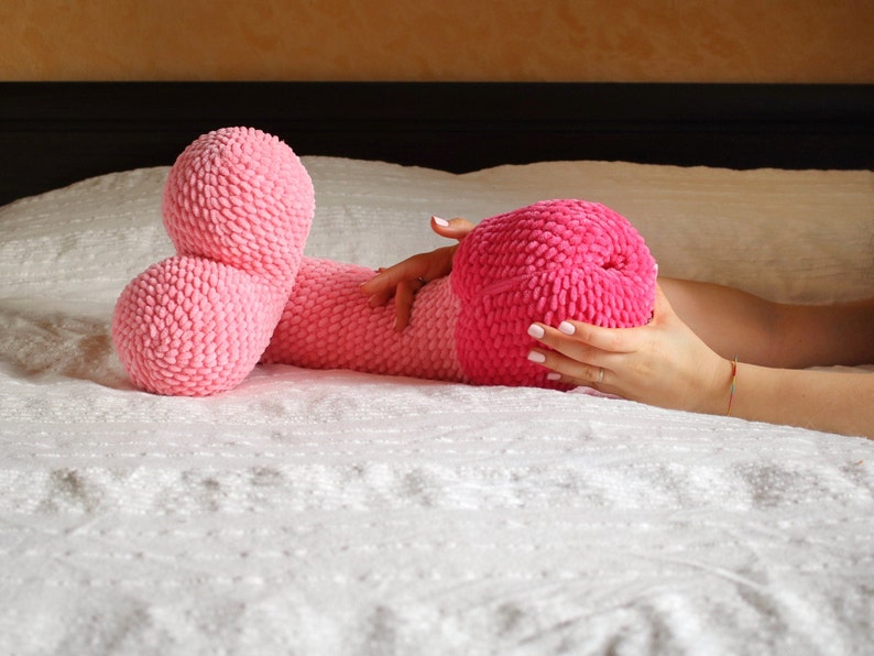Crochet Penis Pattern Pdf Amigurumi Penis Neck Pillow Etsy