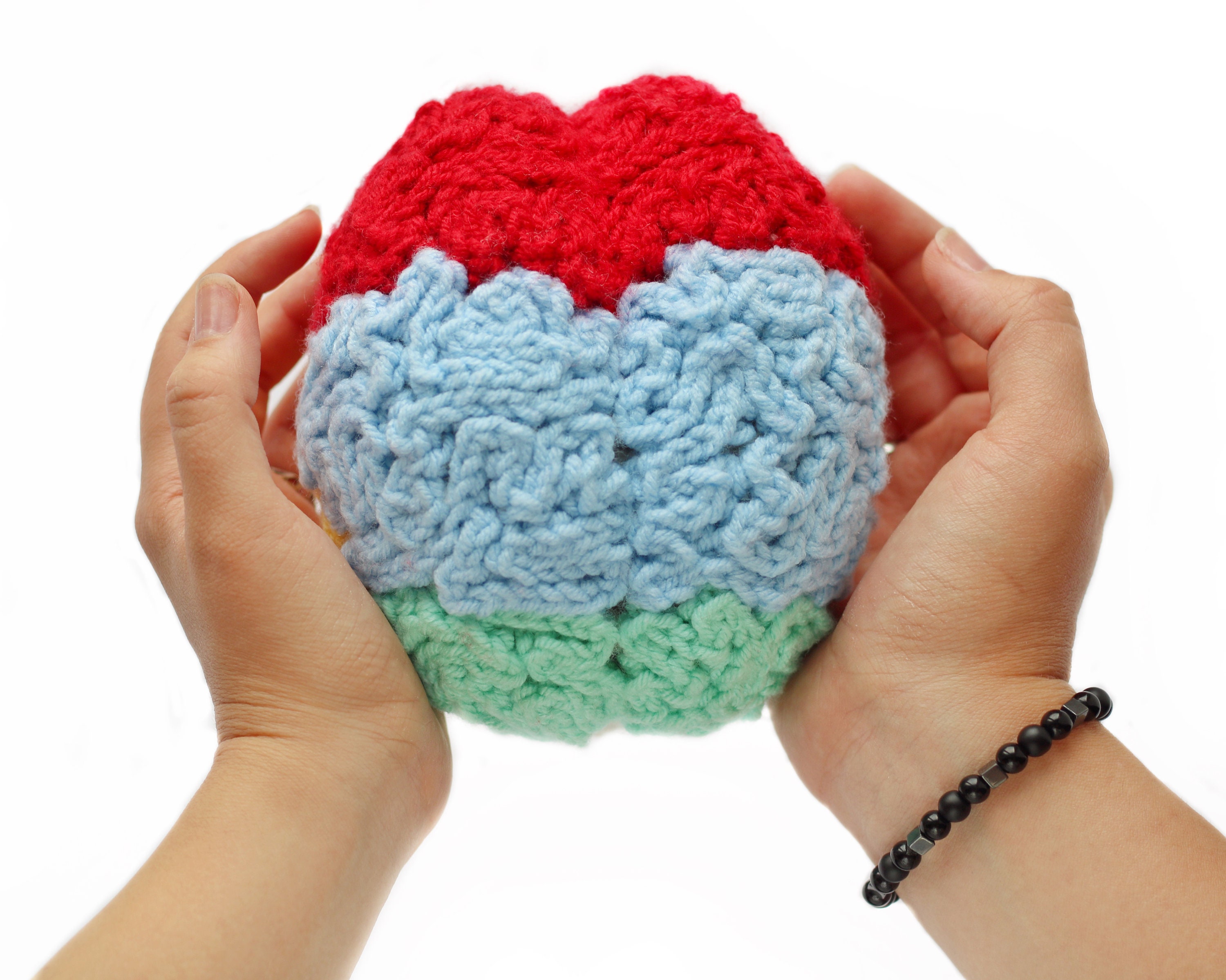 Anatomical crochet human brain pattern Amigurumi realistic Etsy