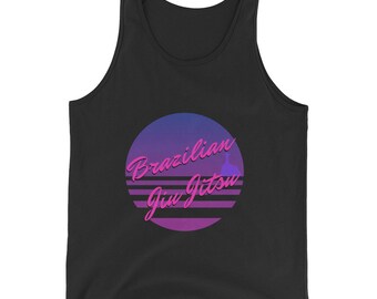 Jiu Jitsu brésilien 80 ' s Tank Top - cadeau de BJJ - BJJ Tank Top