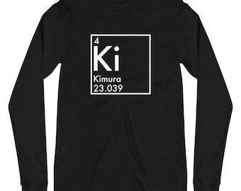 Jiu Jitsu Brésilien Kimura Elements Manches Longues - Cadeau BJJ - Chemise BJJ