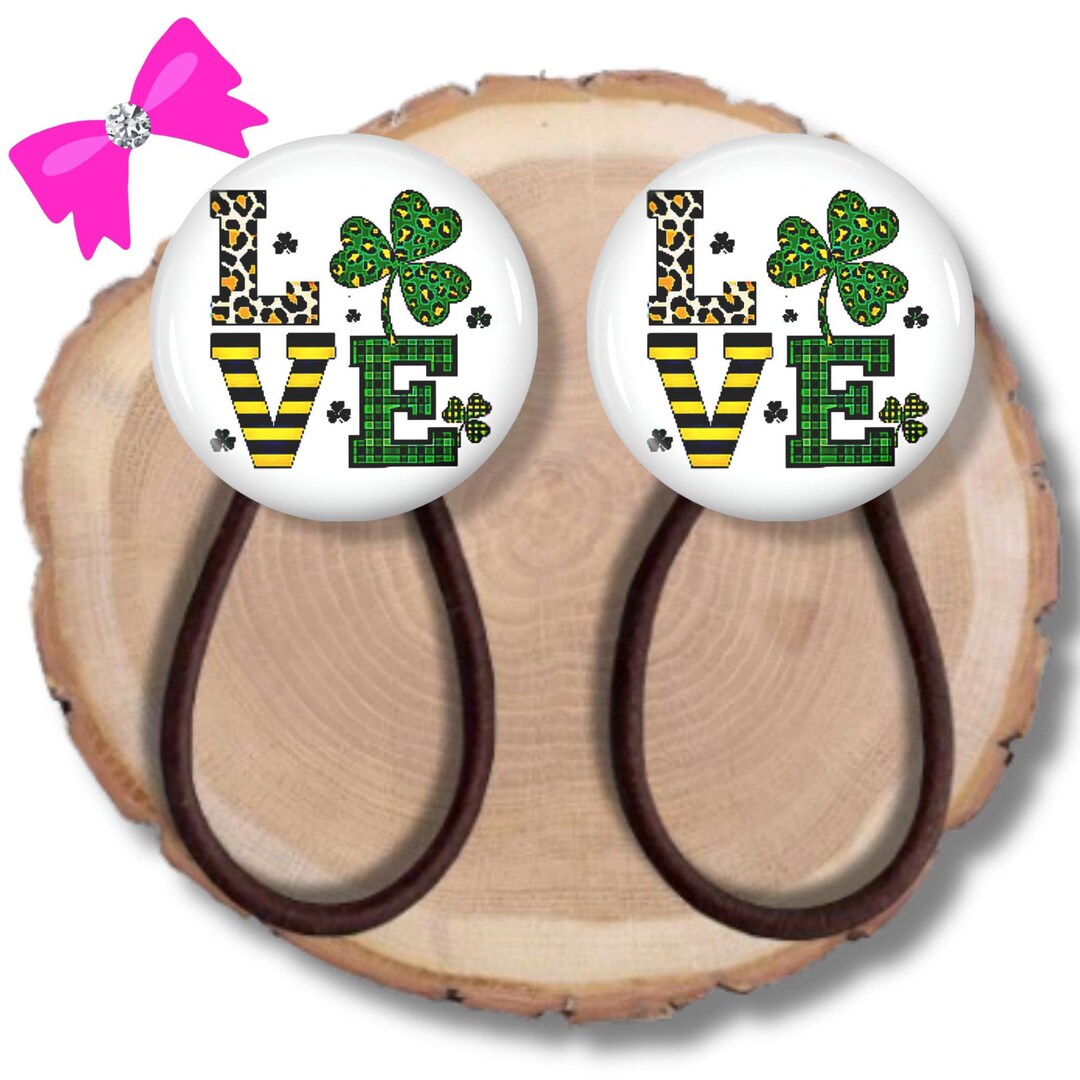 St. Patrick's Day Haargummis – 12 Stück Mit Grünen Kleeblatt-Motiven Für Frauen & Mädchen