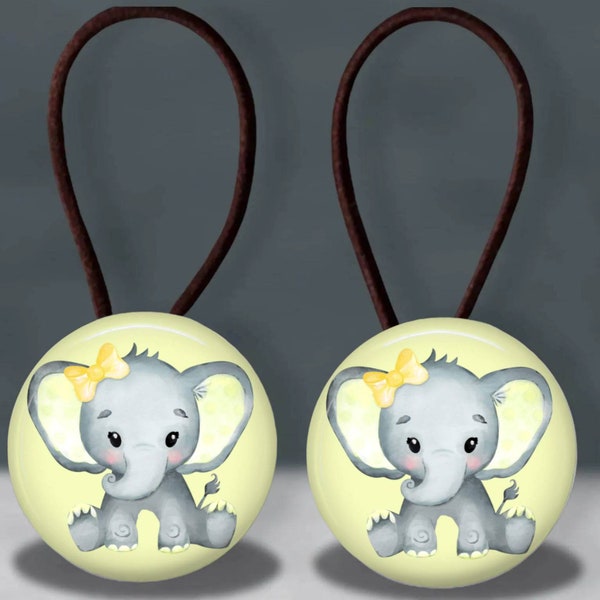 Elephant Hair Clip Etsy