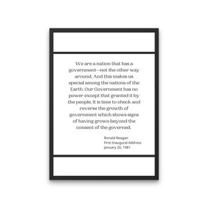Ronald Reagan | Zitat | Patriotismus | Inspirierend | Präsidial | USA | Konservative Prinzipien | Digitaler Download | Druckbar
