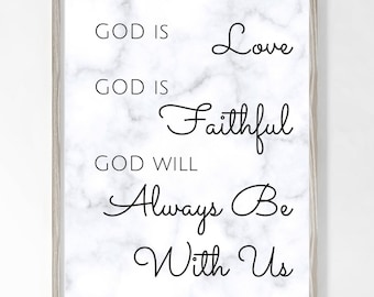 Gott ist Liebe-Gläubige-Worte des Glaubens-Ermutigung-Inspiration-Liebe-Hoffnung-Freude-Christliche Wörter-Christian Printables-Positive Wörter-Christian