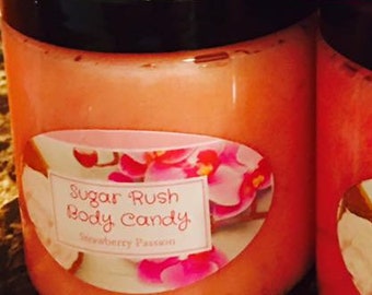 Classic Sugar Scrub-Strawberry Passion