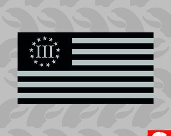 3/% Tattered Flag Give Me Liberty Stars Right Patriotic 1776 Molon Labe Sticker