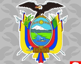 Ecuador Flag Shield Ecuadorian Pride Orgullo Bandera Ecuatoriana Hoodie Pullover