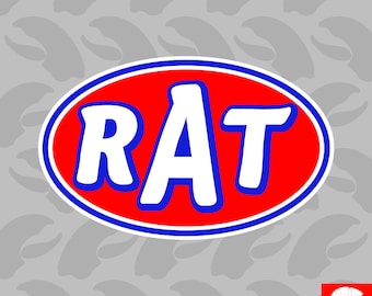 Rat Rod Sticker - Etsy