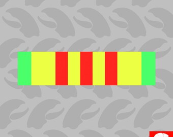 2 Pack Veteran Stickers 2-Pack Vietnam Veteran Military Service - Foto 10