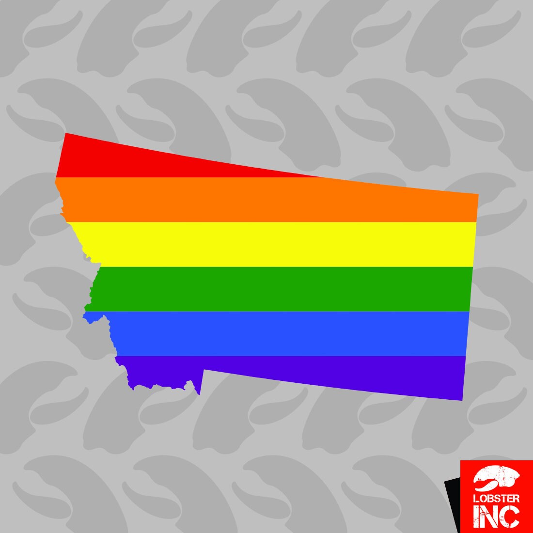 Gay Pride Rainbow "PRIDE!" Bumper Sticker 1 1/2" x 8" New 