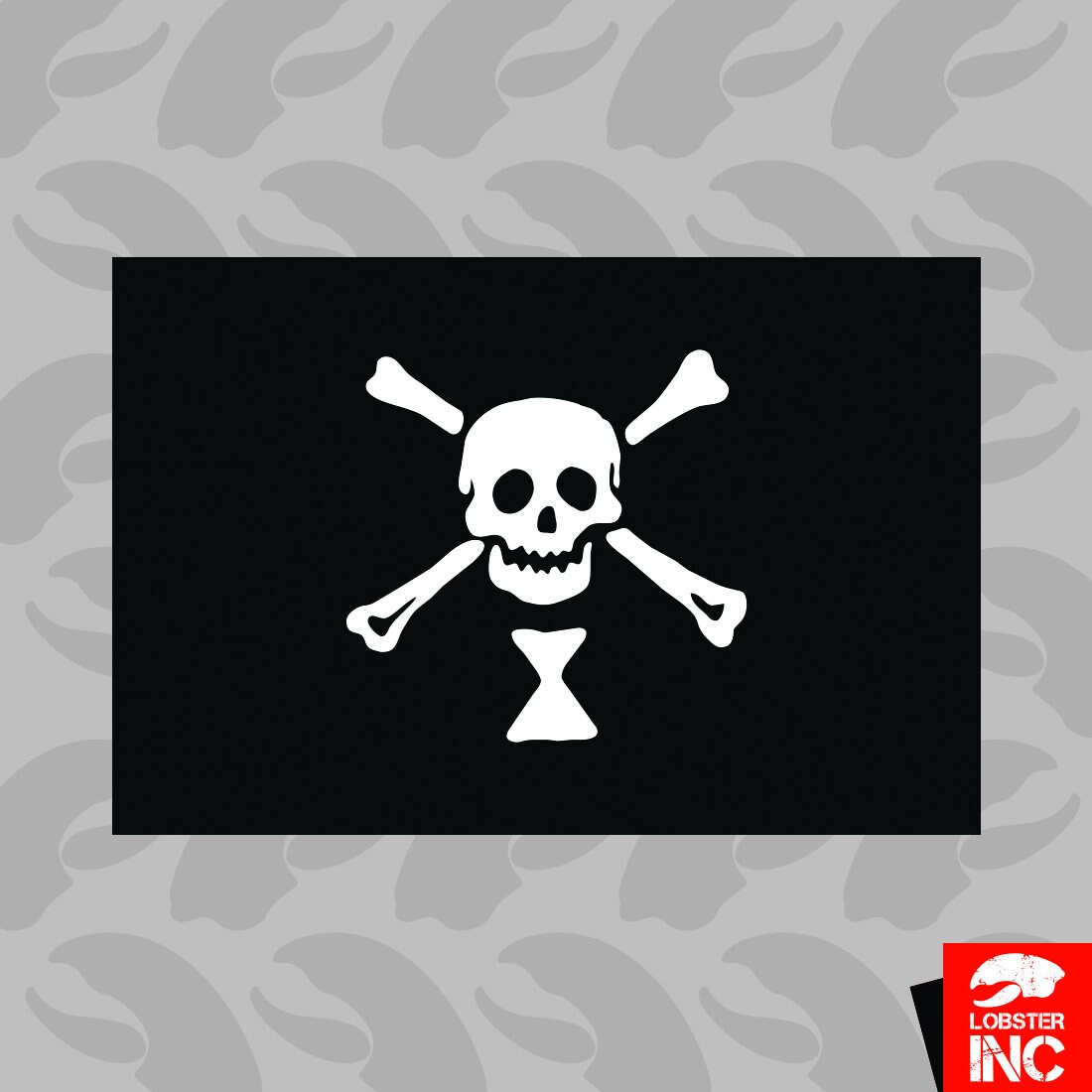 Jolly Roger Emanuel Wynne Pirate Sticker Die Cut Decal Jolly Roger Emanuel Wynne Pirate Sticker Die Cut Decal