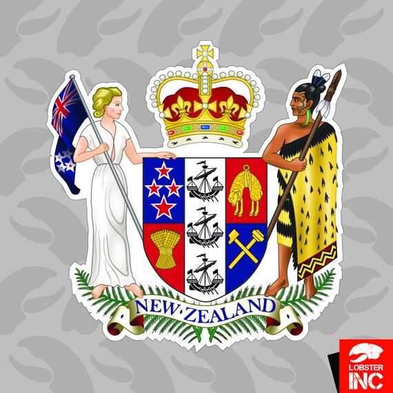 New Zealand Flag Sticker Decal Vinyl kiwi