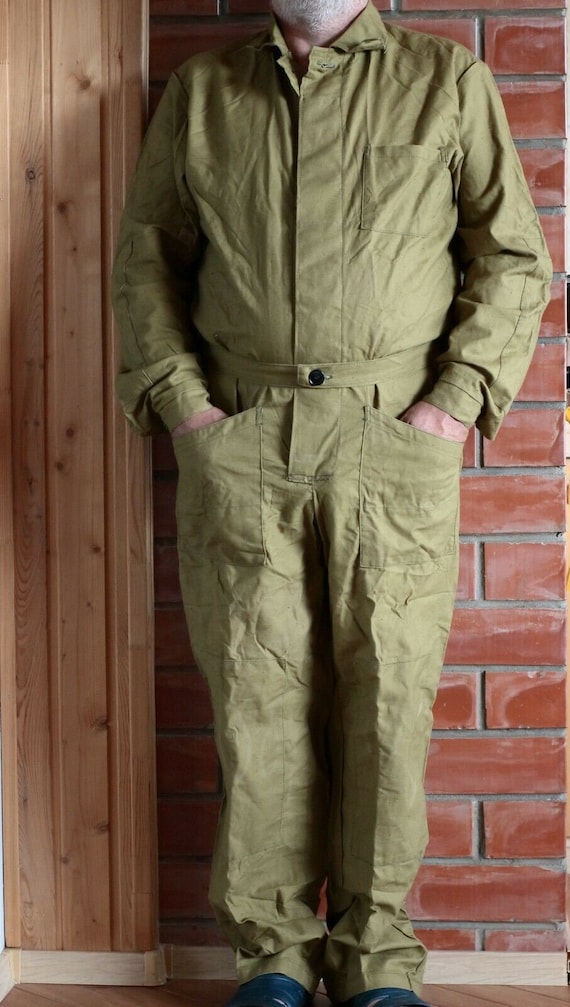Russian Soviet military army jumpsuit pants, USSR.