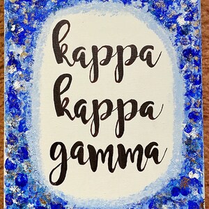 Custom Sorority Painting Sorority Canvas Big Little | Etsy