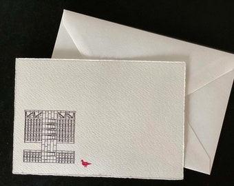 Pirelli Tire Building (Hotel Marcel), New Haven CT, flat note cards