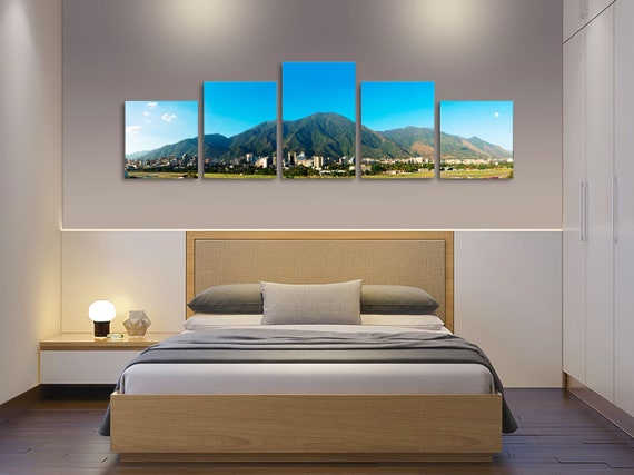 Quadri Moderni L Avila Caracas Venezuela Su Tela Stampata Etsy