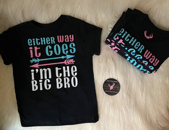 baby reveal shirts for siblings
