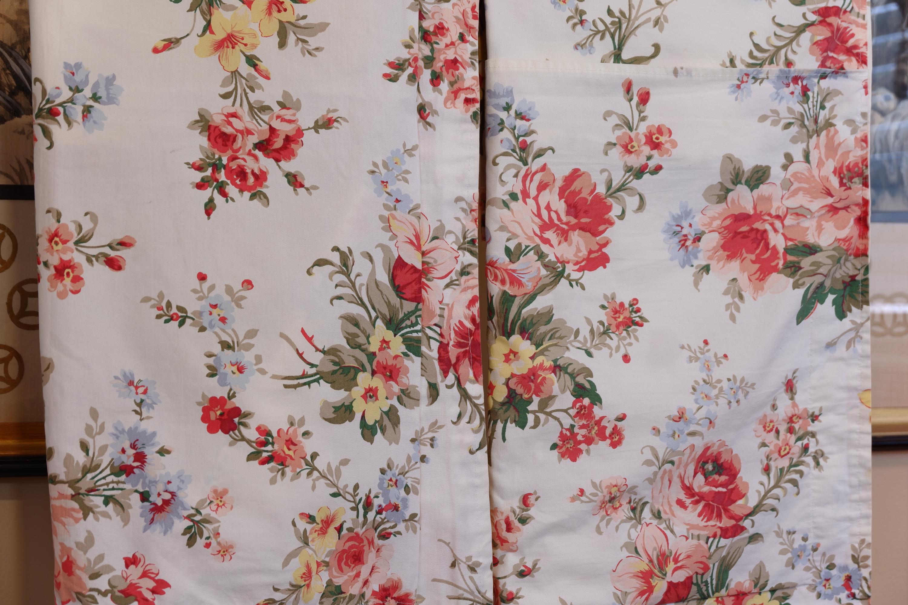 Ralph Lauren Blue Floral Bedding - Etsy
