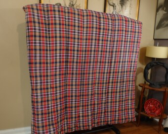 Ralph Lauren King Comforter Kennebunkport Madras Reversible Chambray Plaid Garrison Super Rare SHIPS FREE Etsy